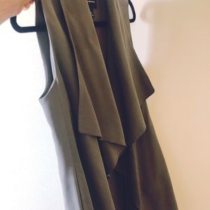 Club Monaco Jackets & Coats - Olive green long vest Club Monaco Jackets & Coats - Olive green long vest